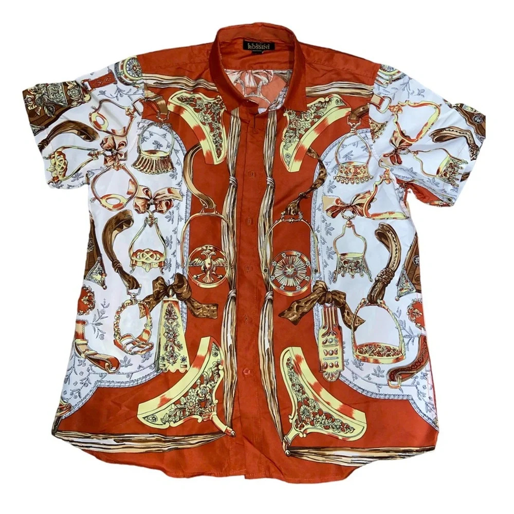 New Enrico Rossini Button Up
